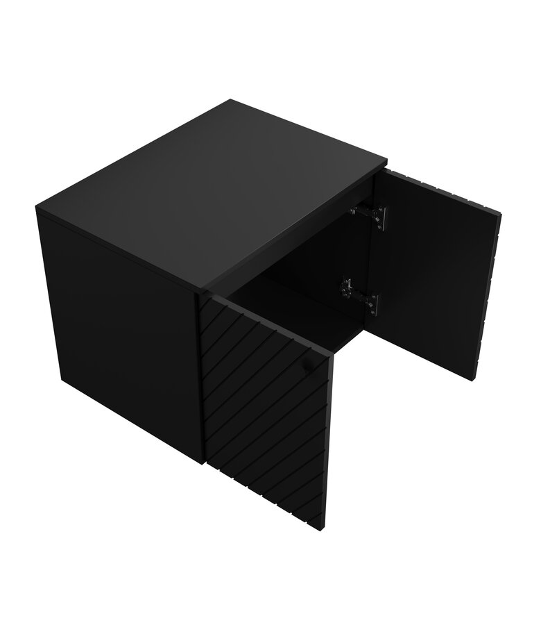 Wastafelkast Orlando 60 x 44 x 46 cm - mat zwart