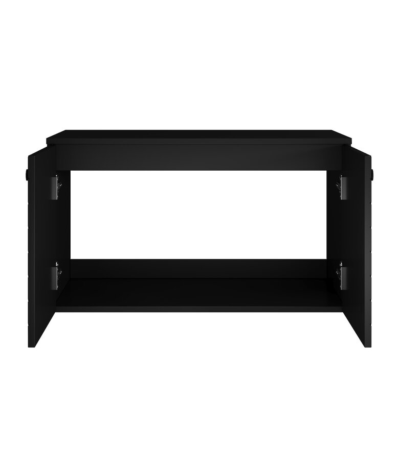 Wastafelkast Orlando 80 x 44 x 46 cm - mat zwart