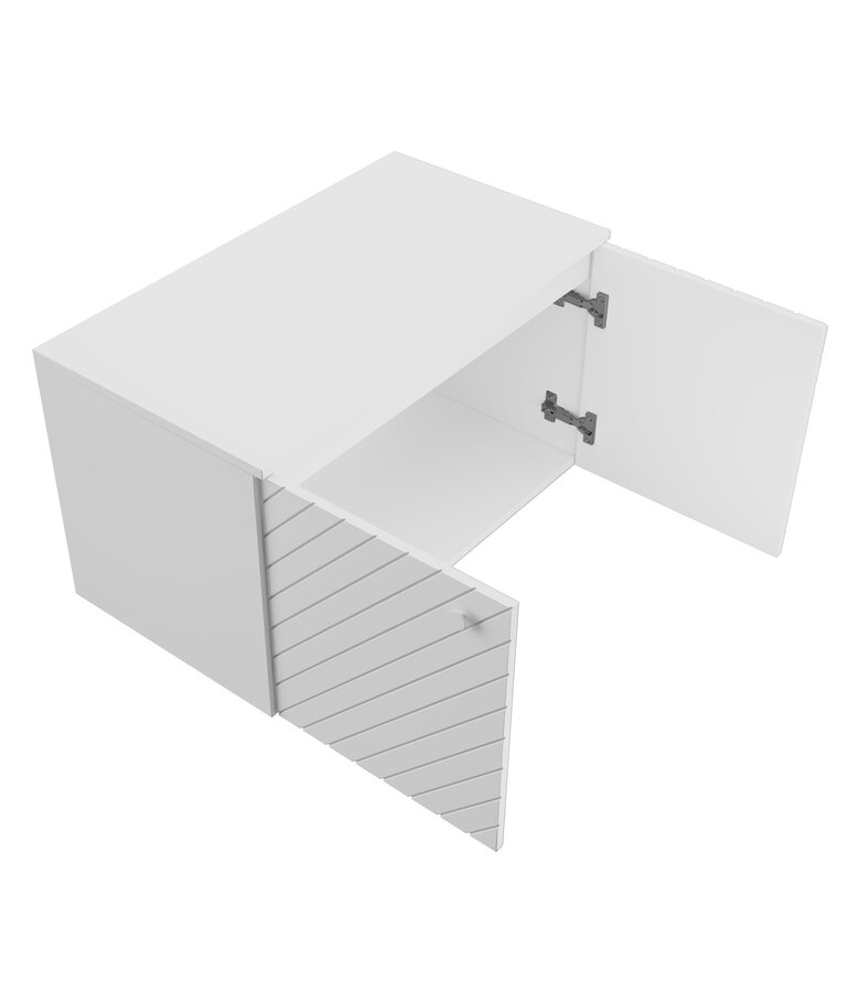 Wastafelkast Orlando 80 x 44 x 46 cm - mat wit