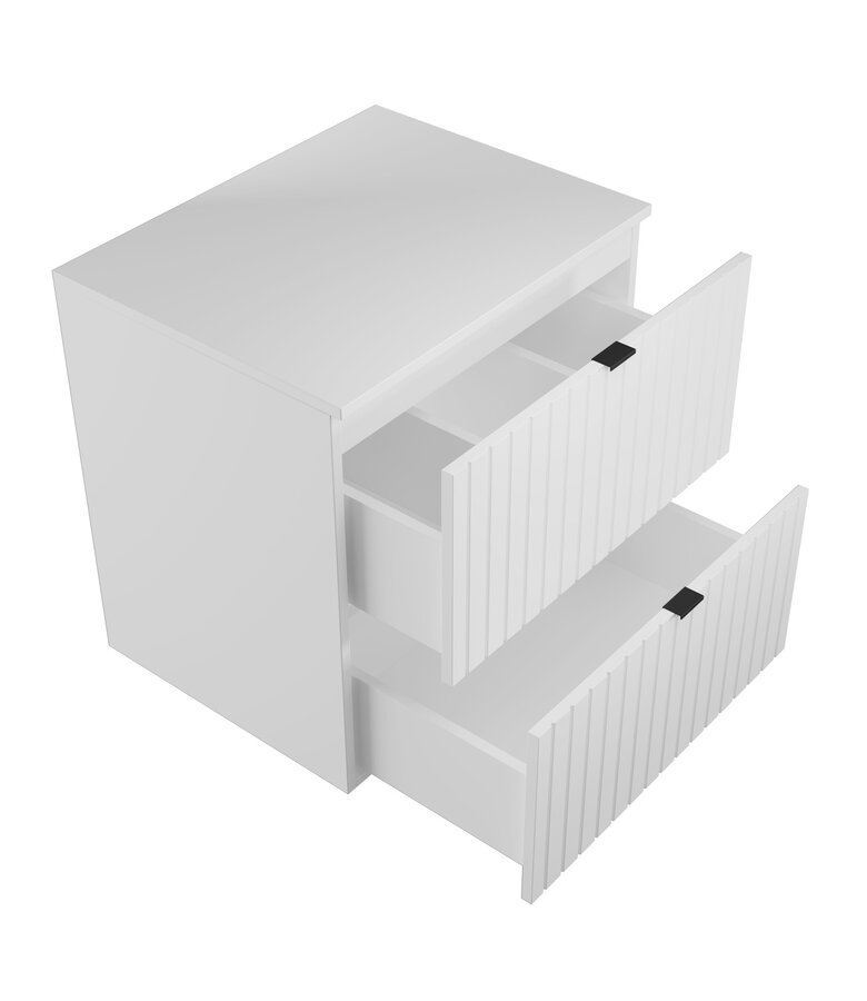 Wastafelkast Nile  60 x 47 x 61 cm - mat wit