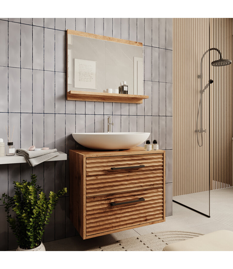 Wastafelkast Etna 60 x 35 x 50 cm - eiken