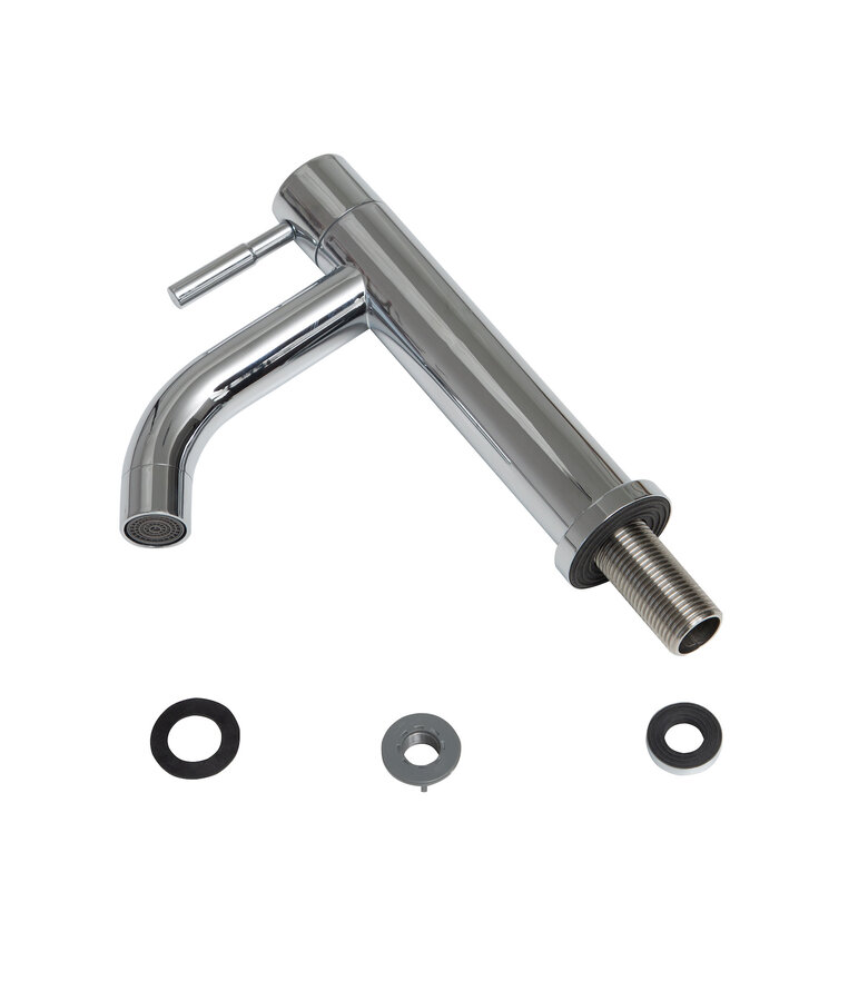 Fonteinkraan Fox - chroom - koud water kraan