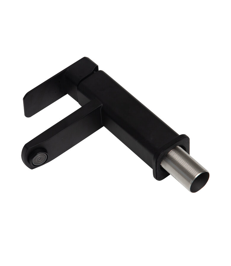 Wastafelkraan Pasco - mat zwart