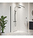 Douchewand Florida 90 x 200 cm - zwart - inloopdouche 8mm