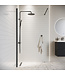 Douchewand Florida 140 x 200 cm - zwart - inloopdouche 8mm