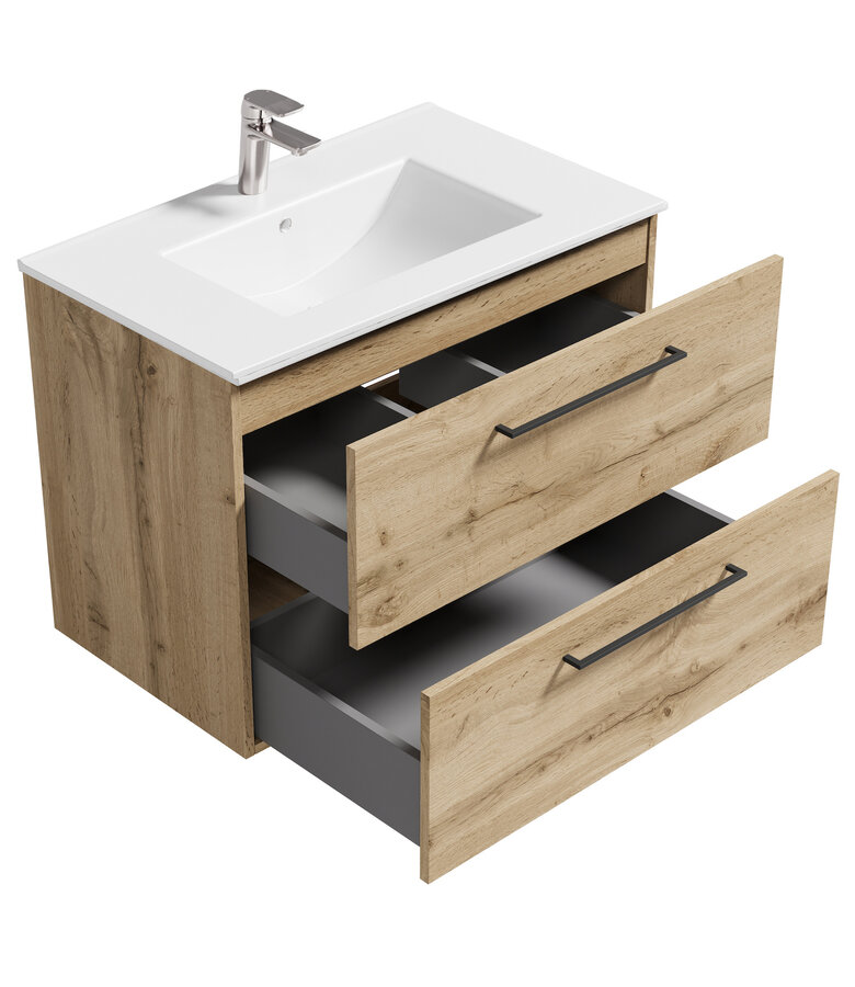 Badkamermeubel Belem 80cm - eiken