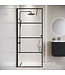 Douchewand Essos 50 x 200 cm - zwart - inloopdouche 8mm