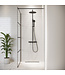 Douchewand Essos 90 x 200 cm - zwart - nano coating