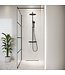 Douchewand Essos 100 x 200 cm - zwart - inloopdouche 8mm