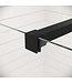 Douchewand Florida 80 x 200 cm - zwart - inloopdouche 8mm