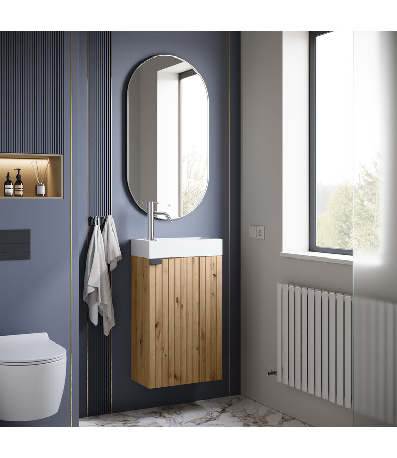 Toiletmeubel Bosco 40cm - eiken