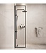Douchewand Georgia 40 x 200 cm - zwart - inloopdouche 8mm