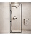 Douchewand Georgia 70 x 200 cm - zwart - inloopdouche 8mm