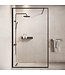 Douchewand Georgia 120 x 200 cm - zwart - inloopdouche 8mm
