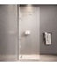 Douchewand Florida 50 x 200 cm - chroom - melkglas