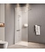 Douchewand Florida 50 x 200 cm - chroom - melkglas