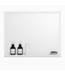 Spiegel Oliver 60 x 12 x 50 cm - wit