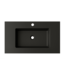 Wastafel Angela 90cm - zwart
