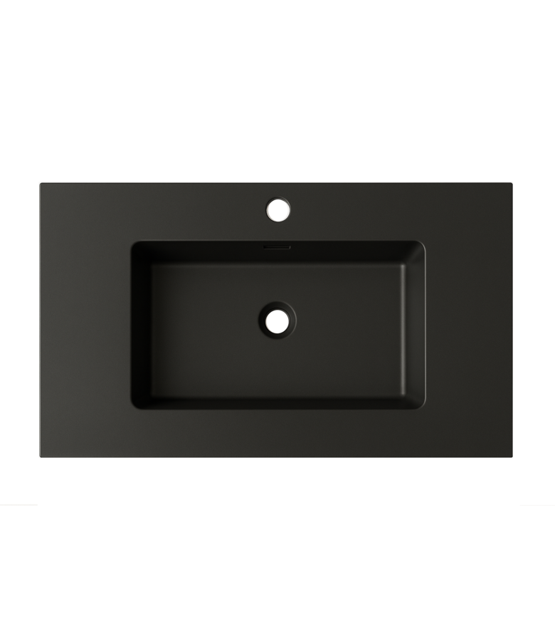 Wastafel Angela 90cm - zwart