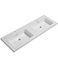 Wastafel Angela 140cm - wit