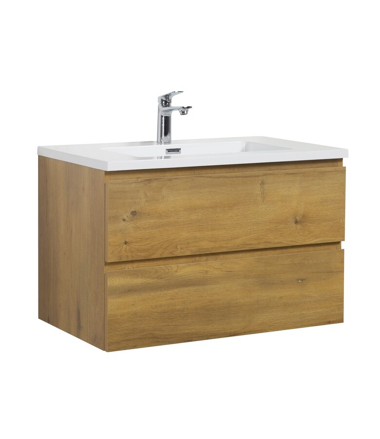 Wastafel Angela 80cm - wit