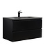 Wastafel Angela 90cm - zwart