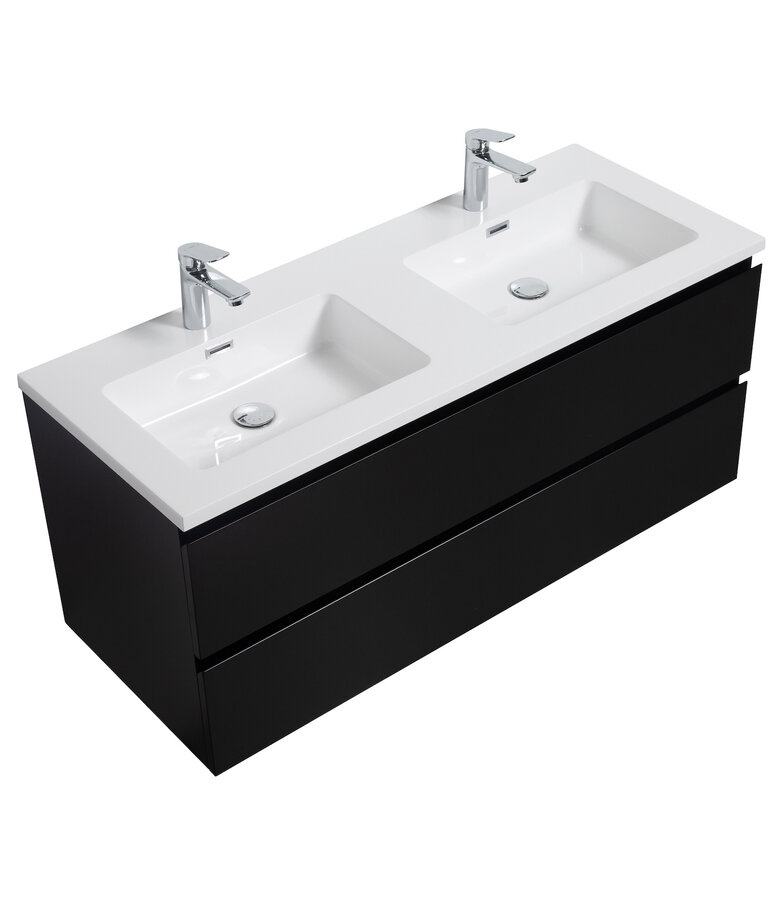 Wastafel Angela 120cm - wit