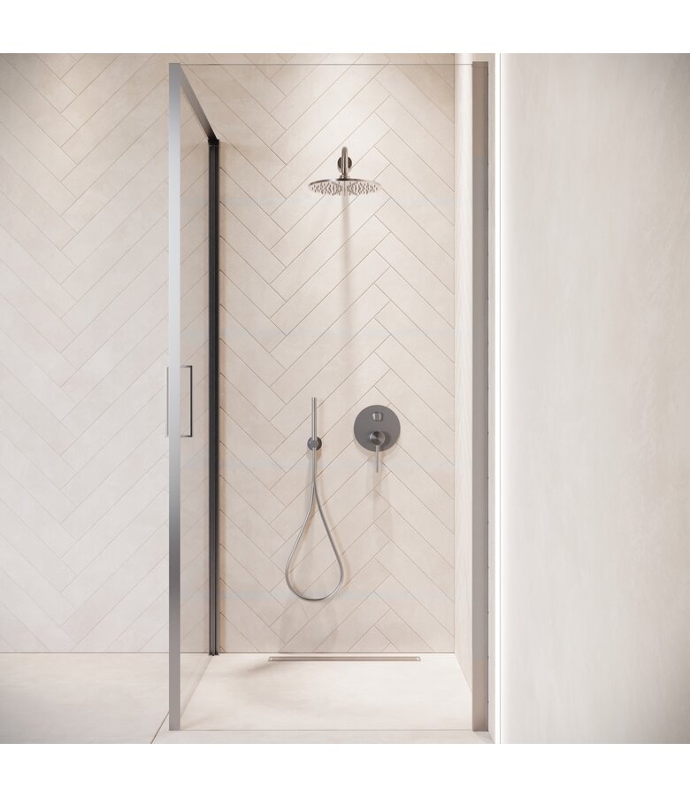 Douchecabine Alava 80 x 80 x 190 cm - chroom - nano coating