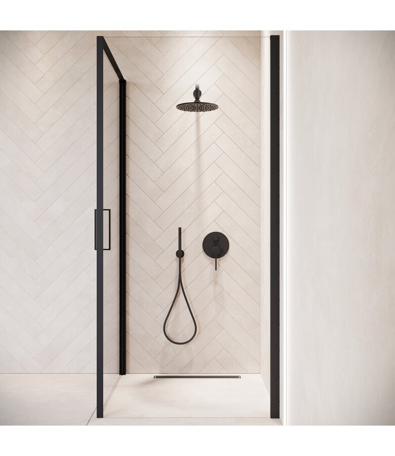 Douchecabine Alava 100 x 100 x 190 cm - zwart - nano coating