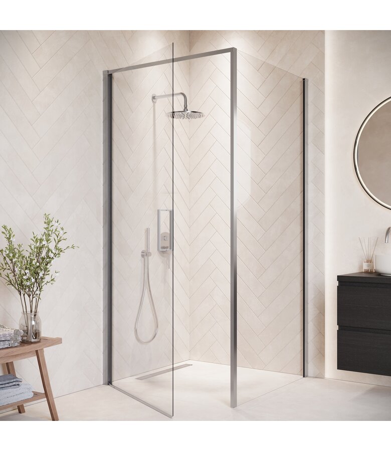 Douchecabine Alava 90 x 90 x 190 cm - chroom - nano coating