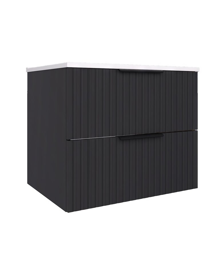 Badkamermeubel Delta 60cm - zwart
