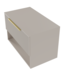 Wastafelkast Kelo 80 x 48 x 52 cm - beige