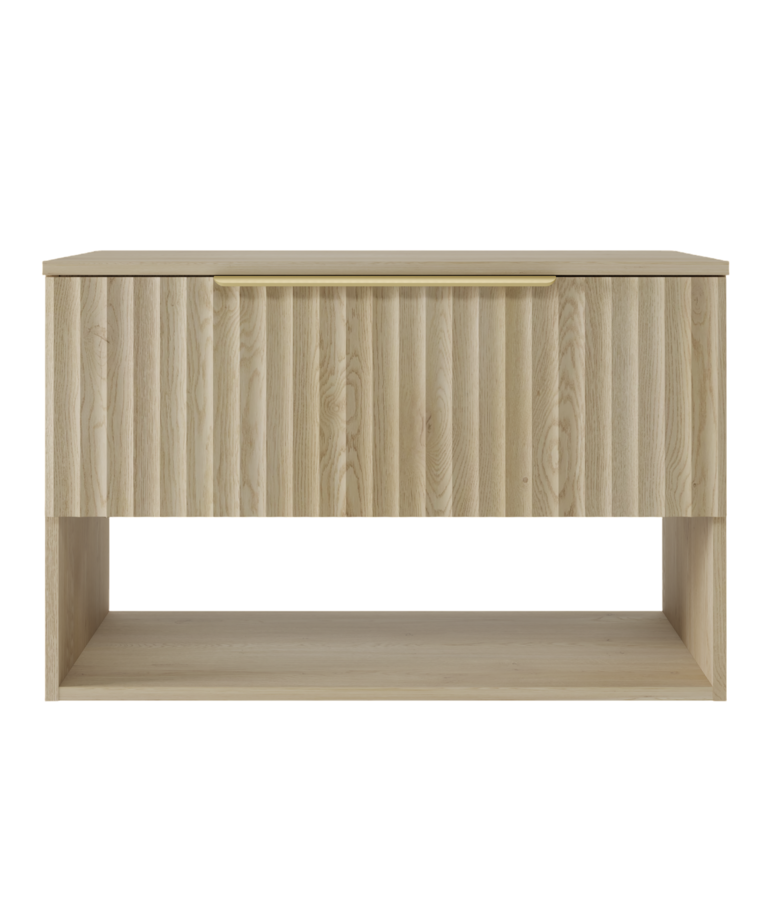 Wastafelkast Kelo 80 x 48 x 52 cm - eiken