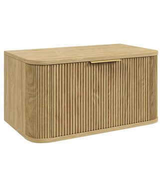 Wastafelkast Romero 80 x 46 x 40 cm - eiken