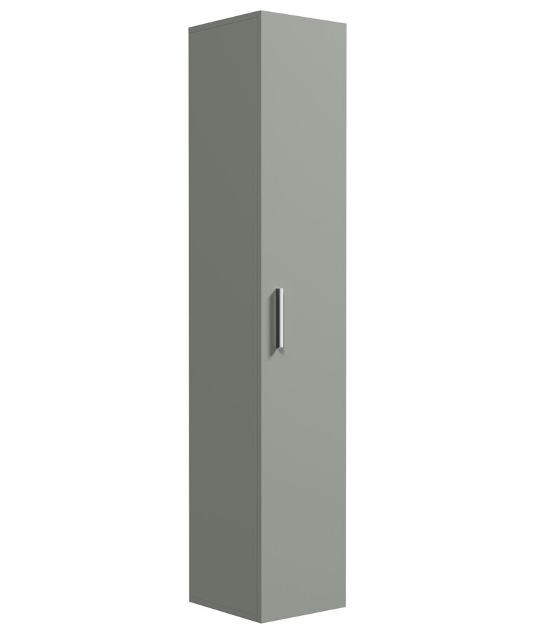 Badkamerkast Pluto 30 x 30 x 150 cm - mat groen