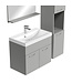 Badkamermeubel Montreal XL 60cm complete set - mat grijs