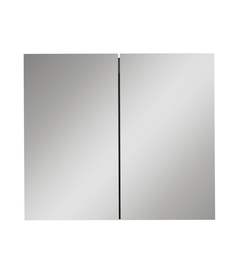 Spiegelkast Cuba 80 x 16 x 72 cm - eiken