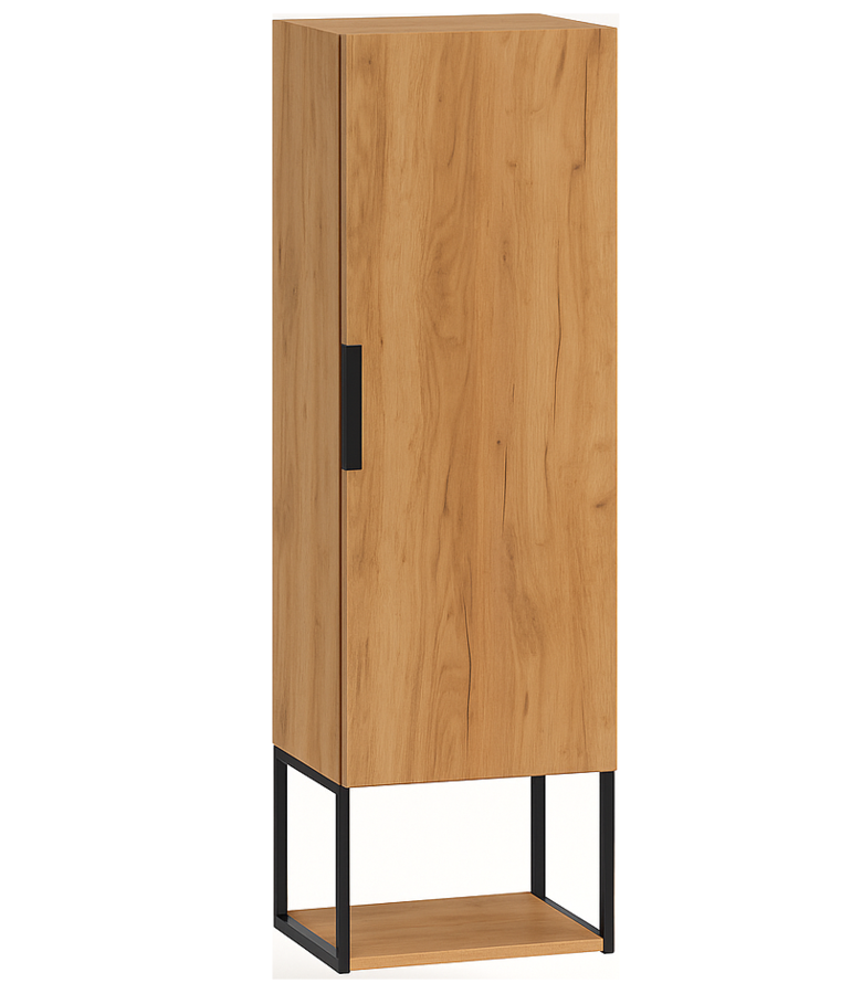 Badkamerkast Kobe 33 x 28 x 130 cm - eiken