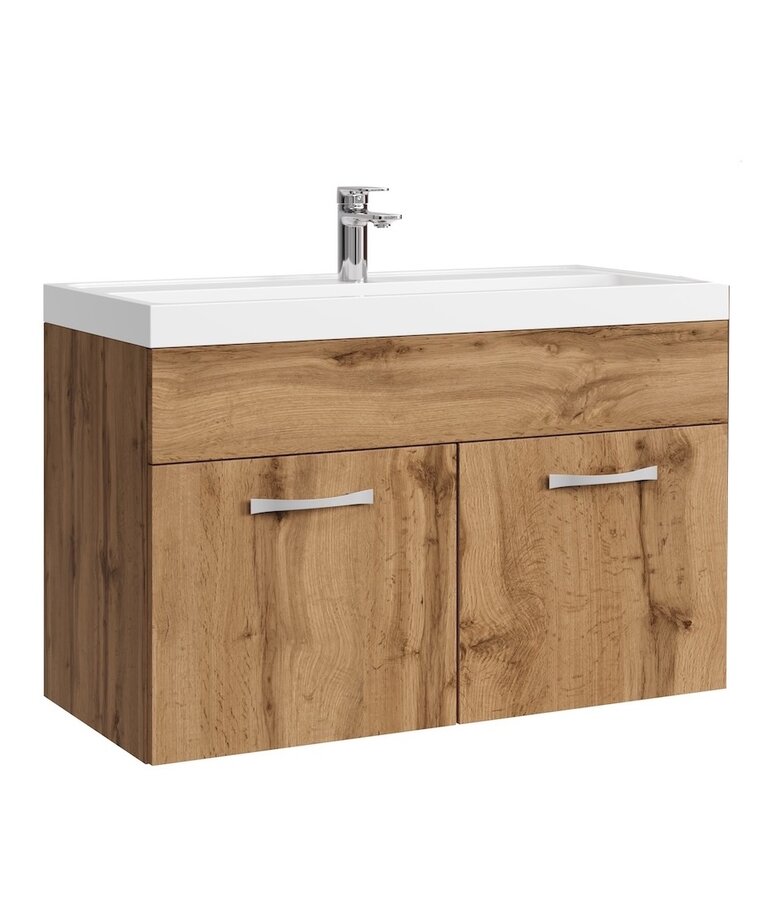 Badkamermeubel Paso 01 80cm - eiken
