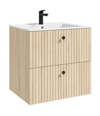 Badkamermeubel Saros 60cm - licht eiken