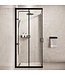 Douchecabine Dakota 100 x 100 x 190 cm - zwart - nano coating