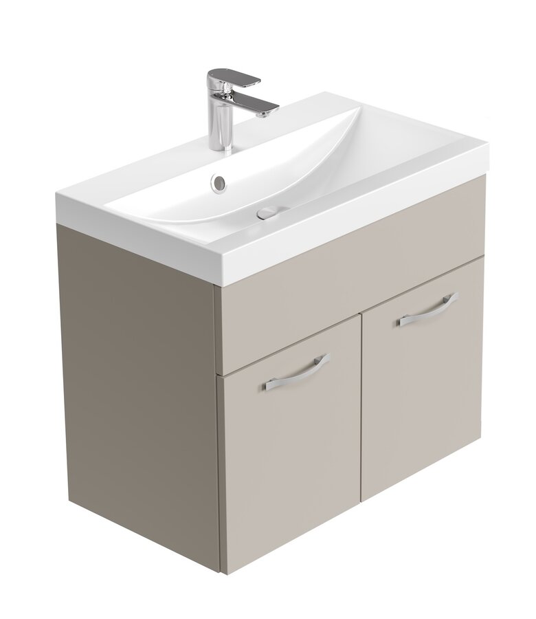 Badkamermeubel Montreal 01 60cm met wastafel - beige