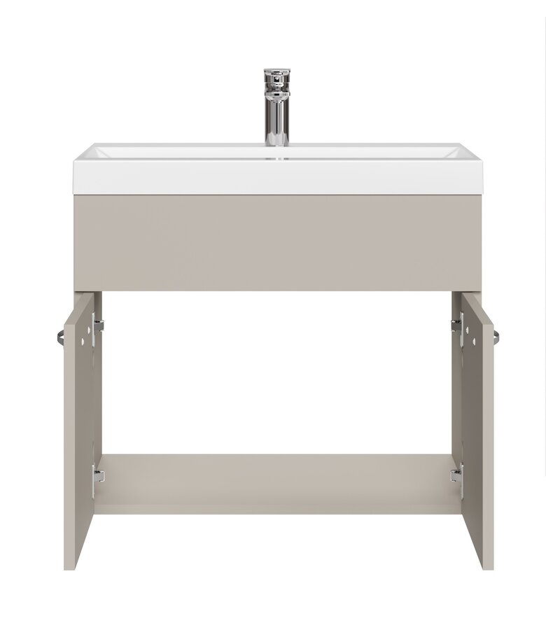 Badkamermeubel Montreal 01 60cm met wastafel - beige