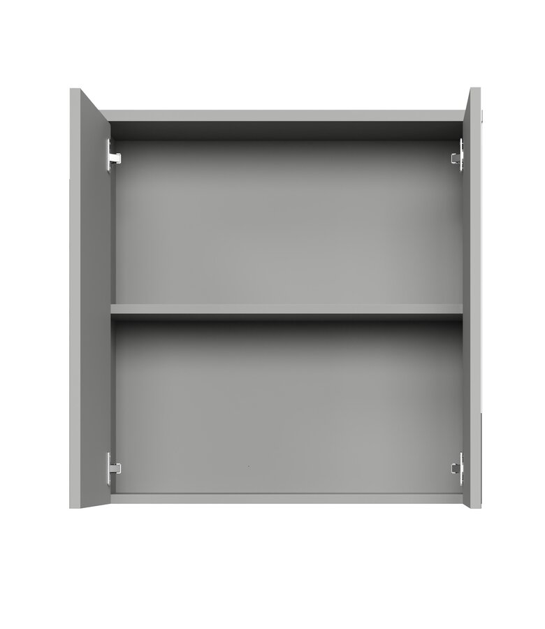 Spiegelkast Toledo 60 x 20 x 60 cm - mat grijs