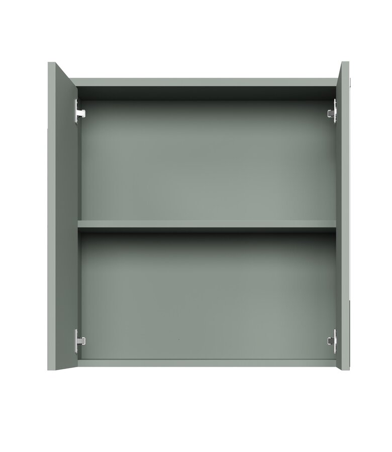 Spiegelkast Toledo 60 x 20 x 60 cm - mat groen