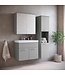 Badkamermeubel Montreal 60cm met spiegelkast - mat grijs