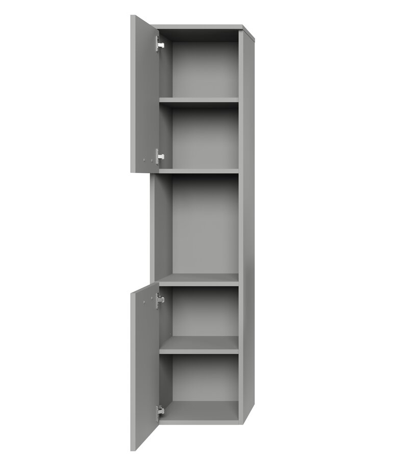 Badkamerkast Montreal 30 x 30 x 131 cm - mat grijs