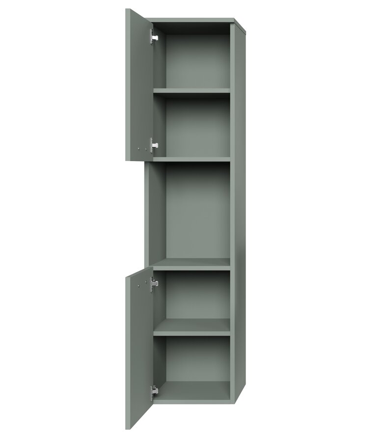 Badkamerkast Montreal 30 x 30 x 131 cm - mat groen