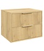 Wastafelkast Rimini - 60 x 46 x 46 cm - eiken