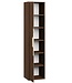 Badkamerkast Rimini 38 x 33  x 170 cm - walnoot bruin